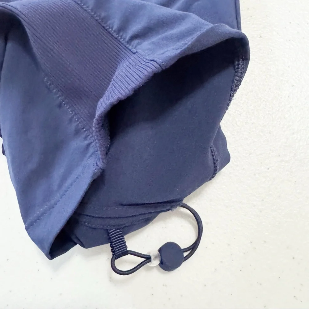 Lululemon Beyond The Studio High Rise Crop Pant Blue 6